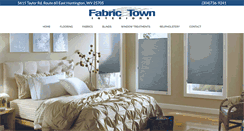 Desktop Screenshot of fabrictowninteriors.com